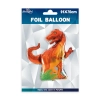 Balon foliowy dinozaur urodziny hel dekoracja